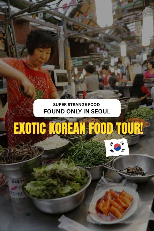 Exotic KOREAN FOOD Tour! SUPER STRANGE food found only in Seoul, South Korea! 