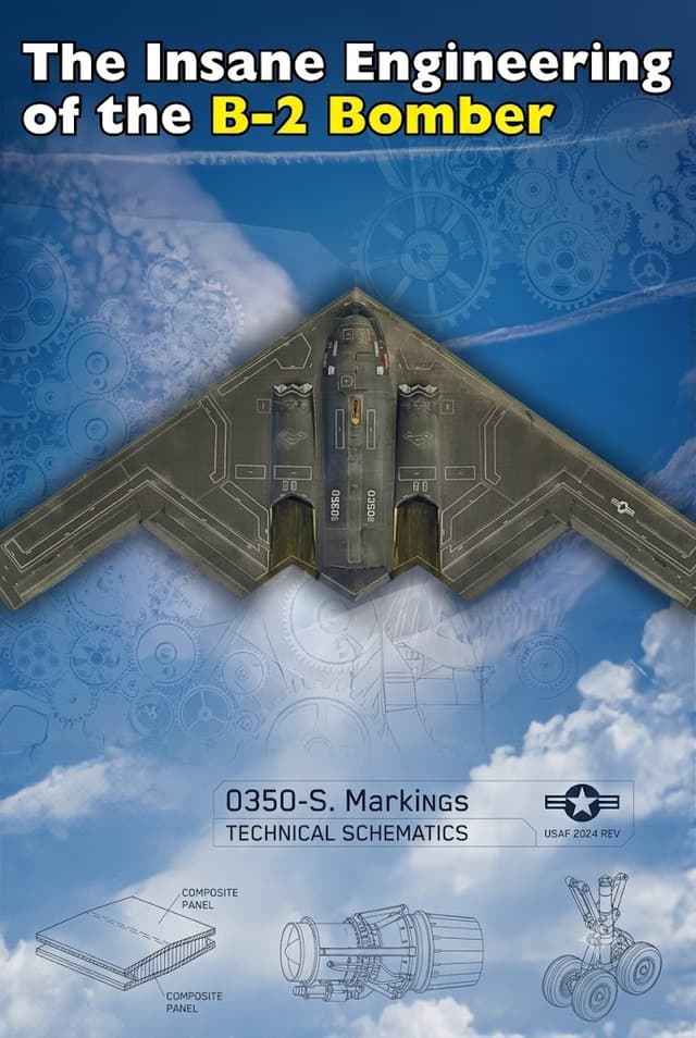 The Insane Engineering of the B-2 Bomber