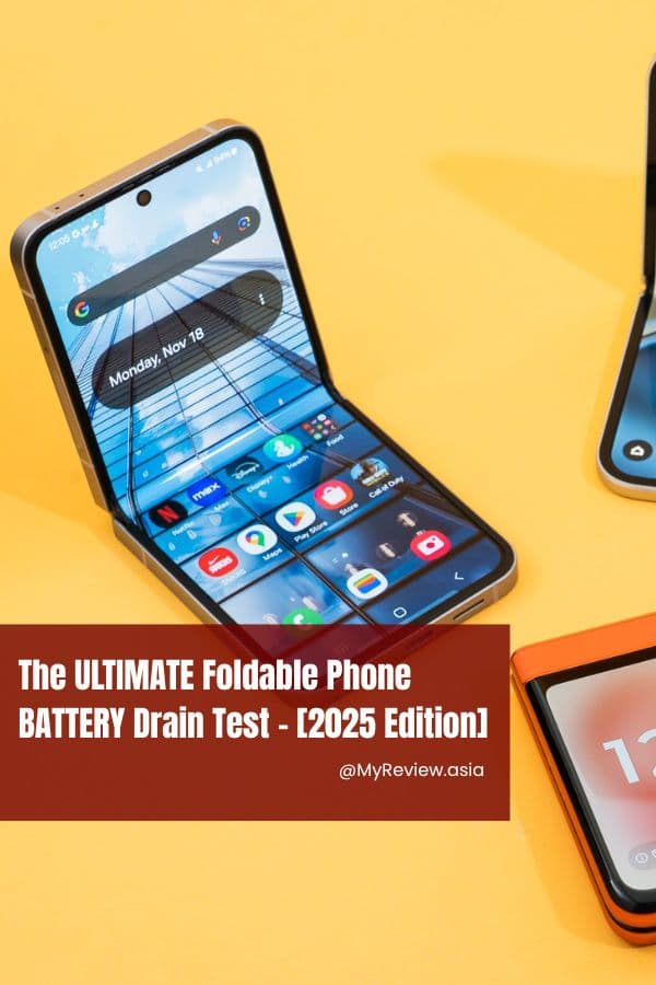 The ULTIMATE Foldable Phone BATTERY Drain Test [2025 Edition]
