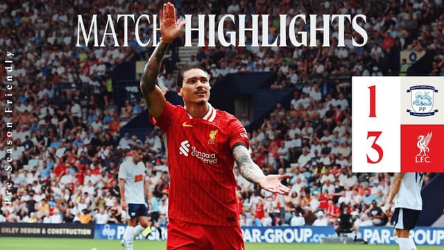 Highlights: Preston 1-3 Liverpool