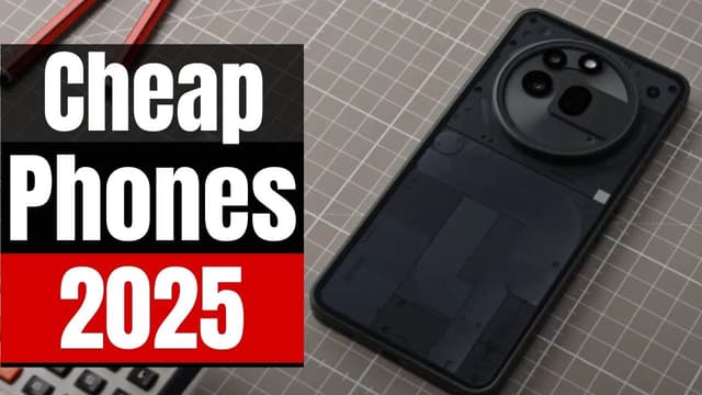 Best Cheap Phones 2025 - Top Budget Smartphones