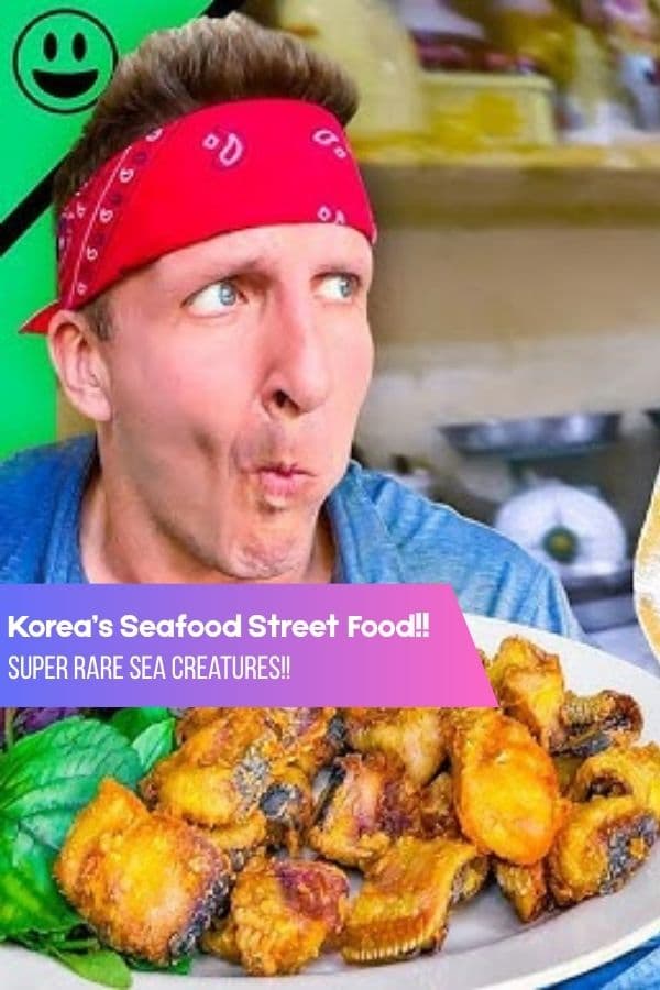Korea’s Seafood Street Food!! Super RARE Sea Creatures!!