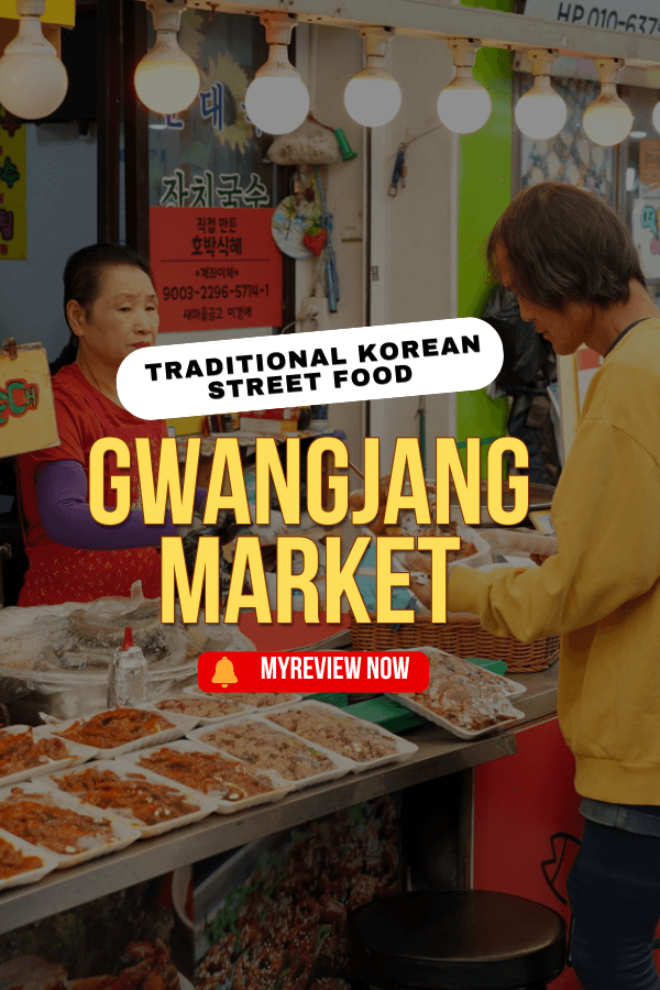Traditional Korean Street Food Tour at Gwangjang Market in Seoul