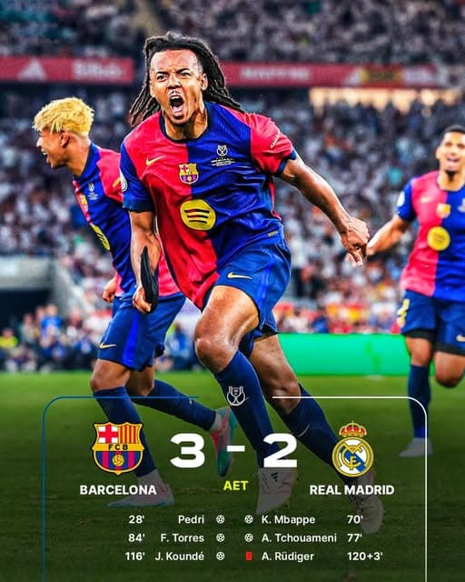 How Barcelona Survived La Remontada | Barcelona 3-2 Real Madrid Copa Del Rey Tactical Analysis | Copa 32nd time